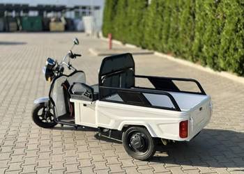 Elektryczny trójkołowiec z kiprem BEZ PRAWA JAZDY! Od 14 roku życia!