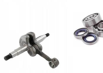 Wał Korbowy + Łożyska + Uszczelniacze Husqvarna 40 45 49 51 55 Jonsered 204