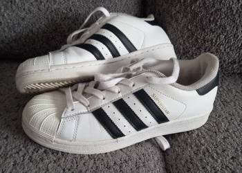 Buty adidas superstar białe sneakersy Roz. 36 2/3 225 mm Buty adidas superstar białe sneakersy Roz. 36 2/3 225 mm