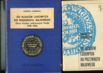 Od rządów ludowych do przewrotu majowego - Ajnenkiel 2 wydania