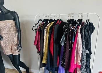 Pakiet odzieży do odsprzedania nowa Zara booho Guess