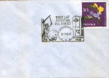 Kop. Okol. 1000 lat Państwa Polskiego  1966