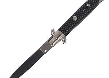 Nóż sprężynowy Frank Beltrame Stiletto Carbon Fiber 23cm (FB 23/37CF)