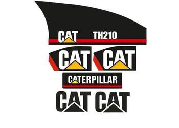 Naklejki Oklejenie - CAT TH 210 Zamiennik CATERPILLAR