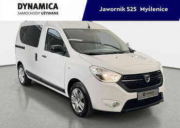 Dacia Dokker VAT 23% Laureate 1.5dCi 95KM M6 2020/2021 r., salon PL, I wł.…