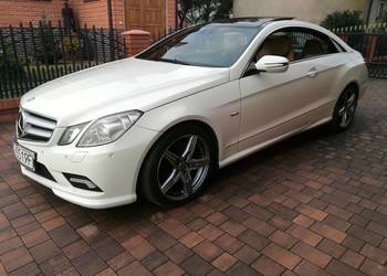 MERCEDES Klasa E W212/W207 Coupe pakiet AMG 350 CDI Full opcja Bezwypadkowy