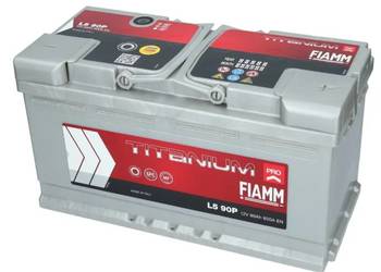 Akumulator FIAMM TITANIUM PRO 12V 90Ah 800A Prawy Plus