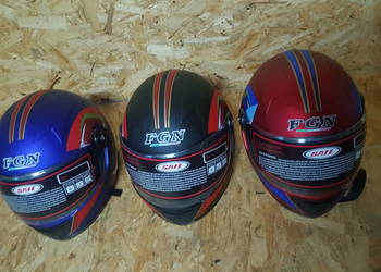 KASK MOTOCYKLOWY pojedyncza SZYBA FGN uniwersalny