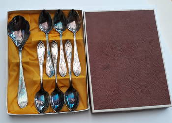 Łyżeczki do mokki i szufelka, plater, ŻOLIBORZ + opakowanie