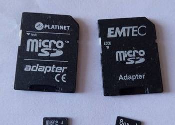 Karta microSD+ adapter Toshiba platinet 8GB 16 GB