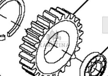 John Deere 8110 8210 8310 8410 Bieg Tryb Zębatka CZĘŚCI R132246