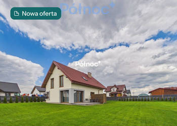 Przykopka gm. Ełk, nowy i nowoczesny dom z garażem
