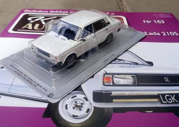 ŁADA 2105 model deagostini 1:43 kultowe auta PRL ZSRR kolekcja Nowy ŁADA 2105 model deagostini 1:43 kultowe auta PRL ZSRR kolekcja Nowy