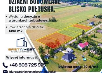 Działki budowlane w zielonej spokojnej okolicy?