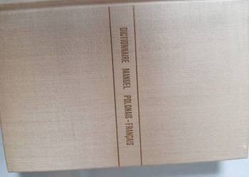 DICTIONNAIRE MANUEL POLONAIS FRANCAIS Paweł Kalina francuski