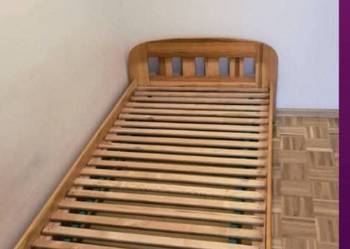 Rama łóżka drewniana