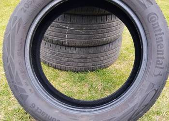 Komplet opon letnich Continental EcoContact 6 205/55 R17 V rok prod. 2022