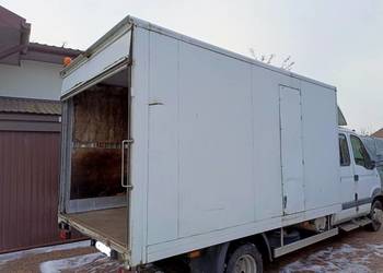 Iveco Daily Mascott kontener wym wewn 400x213x203cm szerokość ramy 86cm