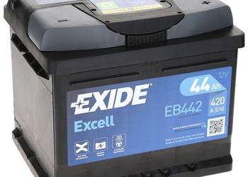 Akumulator Exide Excell 12V 44Ah 420A P+ L1B EB442