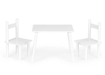 Stół stolik +2 krzesła meble dla dzieci komplet ECOTOYS