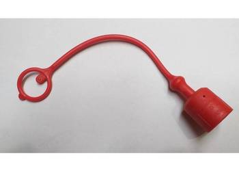 Zaślepka grzybkowa 1/2'' - CZERWONA, do szybkozłączek typu męskiego FASTER…