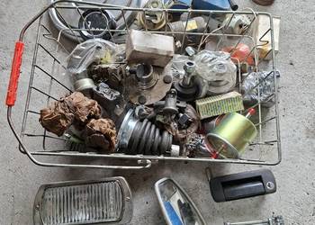 Części pozostałości po starych autach Fiat 125 126 i inne