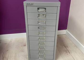 Szafka metalowa Bisley Multidrawer 10 szuflad - Jasnoszara