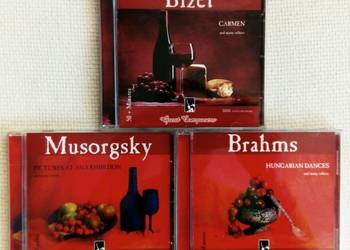 Musorgsky, Brahms, Bizet - kolekcia płyt CD