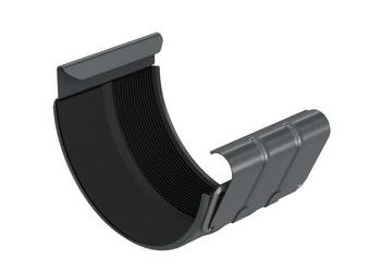 Bryza stal złączka rynny 125 mm antracyt ral 7016