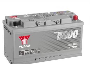 Akumulator Yuasa Silver 12V 100Ah 900A Prawy Plus Dostawa