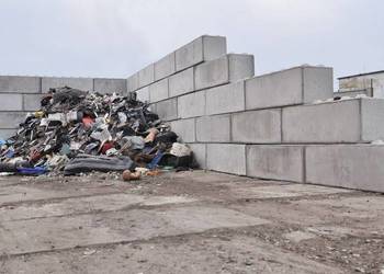 Bloki betonowe, ściana oporowa, klocki