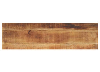 Blat do stołu 100x30x25 cm prostokątny surowe drewno mango WM-371297