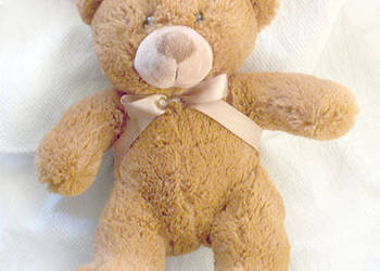 vintage miś maskotka, pluszowy miś, retro miś zabawka, ładny miś brązowy