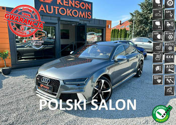 Audi RS7 Polski Salon, Serwis ASO, LED Matrix, Exclusive, Wentyle, BOSE, S…