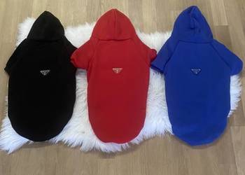 Nowa bluza z kapturem ubranie dla psa Prada 4XL,5XL