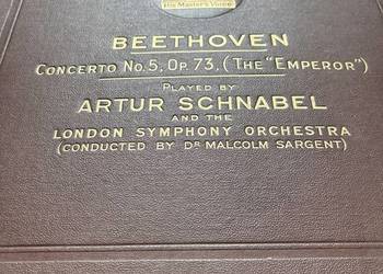 Beethoven Koncert fortepianowy nr 5 Es-dur “Cesarski” - Schnabel - komplet