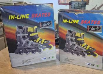 Rolki Activity Basic Czarne Inline Skates Rekreacyjne