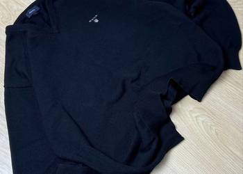 GANT Czarna Bluza Męska XL Casual Streetwear