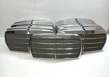 MERCEDES W123 01.1975-12.1985 ATRAPA GRILL CHROM KRATKA PRZÓD MERCEDES W123 01.1975-12.1985 ATRAPA GRILL CHROM KRATKA PRZÓD