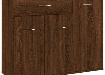Szafka brązowy dąb 88x30x70 cm materiał drewnopochodny WM-815368