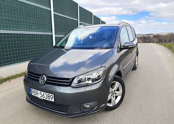 Volkswagen Touran 2 HIGHLINE 2.0TDI 140PS 2010r. Bezwypadkowy Z Niemiec