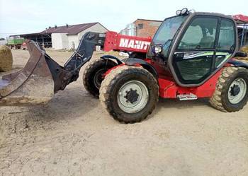 Ladowarka teleskopowa manitou 741 2015 rok 4700mth new holland merlo jcb