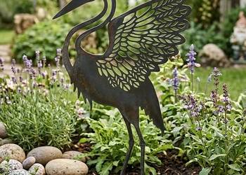 Czapla - ozdoba ogrodowa 2