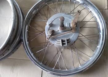 Jawa TS 350 nie CZ 350 koło z bębnem szczękotrzymacz