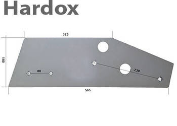 Płoza długa HARDOX 90063009/L części do pługa SKJOLD