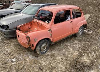 Fiat 600 D Zastawka 750 czesci szyba