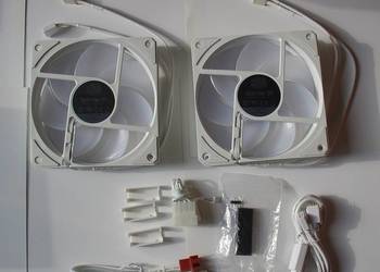 COOLER MASTER WENTYLATOR RADIATORA BIAŁY 120 MM RGB chłodzenie wodne