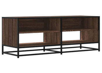 Szafka pod telewizor brązowy dąb 1205x40x46 cm WM-848893