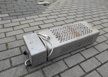Na jesienne chłody loftowy industrialny grzejnik elektryczny