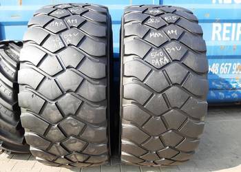 2x Opona używana przemysłowa 26.5R25 MAXAM MS302; 2700zł(szt.) W4300